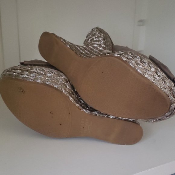 Stuart Weitzman Metallic Espadrilles - Picture 4 of 7